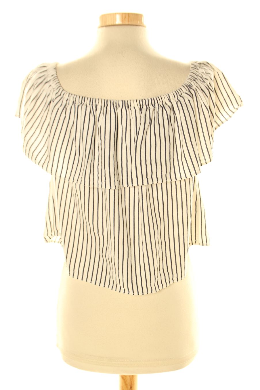 Blouse à manches courtes Easy wear de la taille M, de couleur rayures
