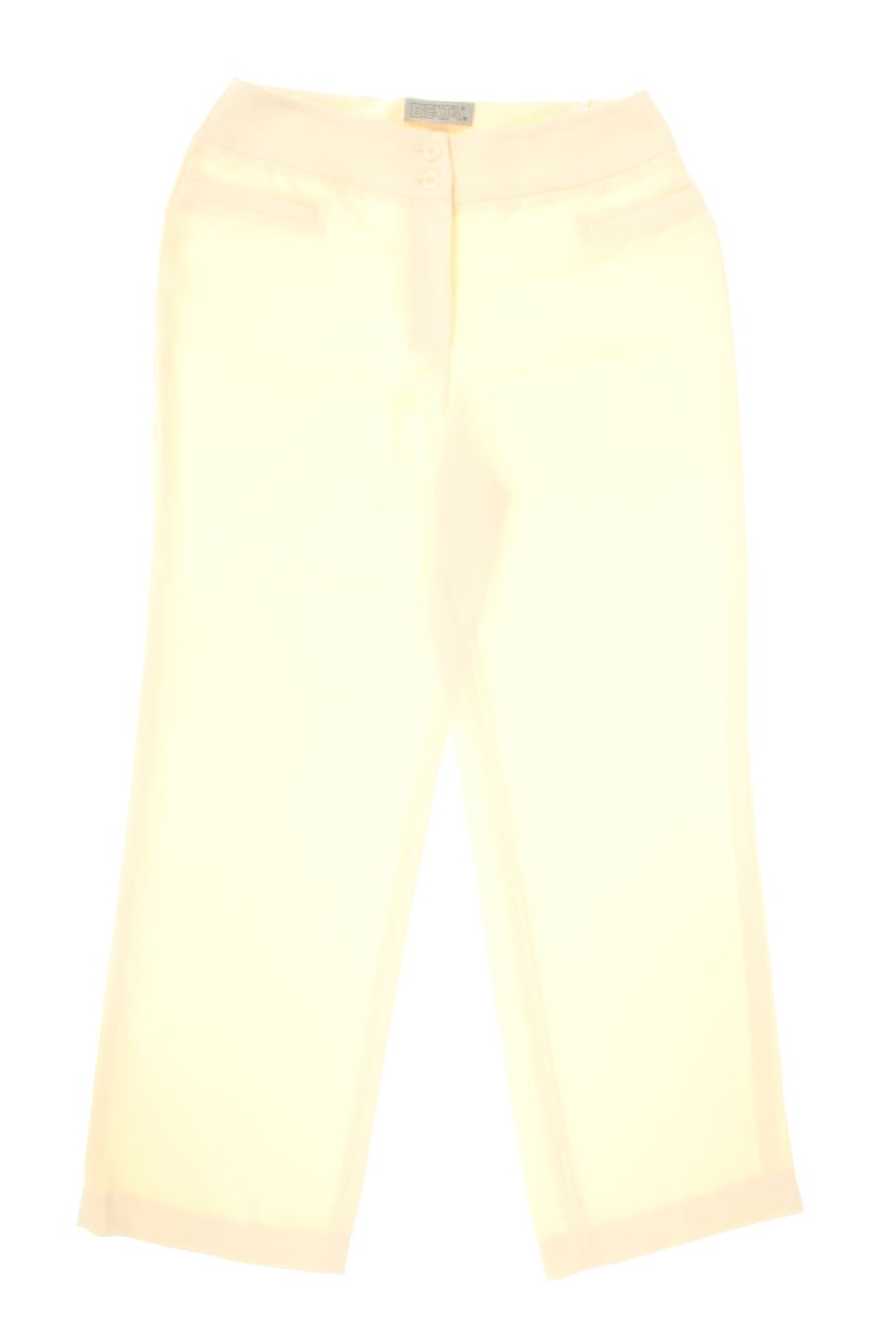 Pantalones de BEATA de la talla 38, de color amarillo