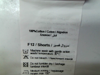 Shorts Camaieu de la taille 44, de couleur pourpre