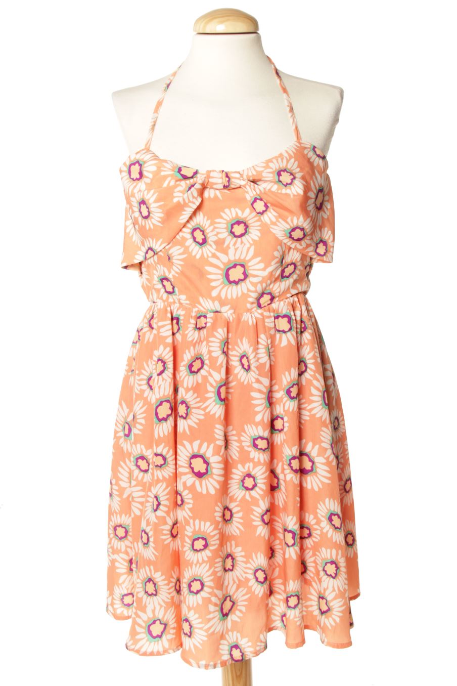 Vestido casual de kling de la talla S, de color estampado