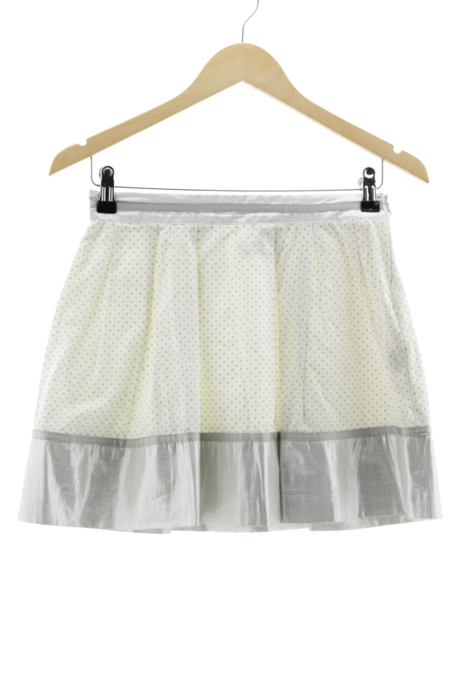 Falda de Aguaviva de la talla S, de color blanco