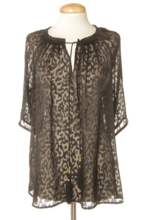 Blusa de manga corta