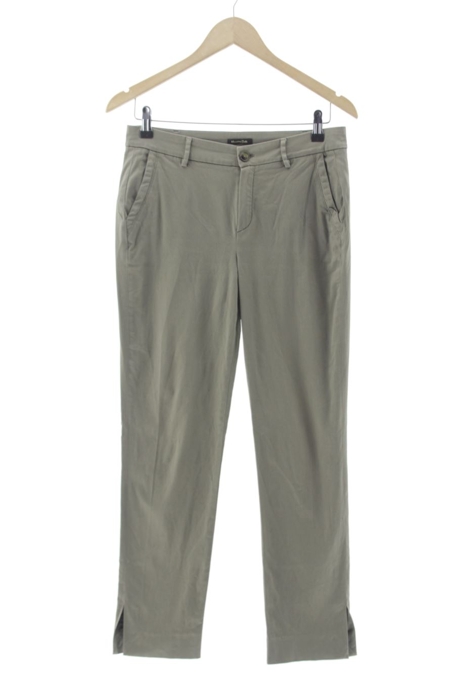 Hose von Massimo Dutti Größe 38, Farbe Grün, für