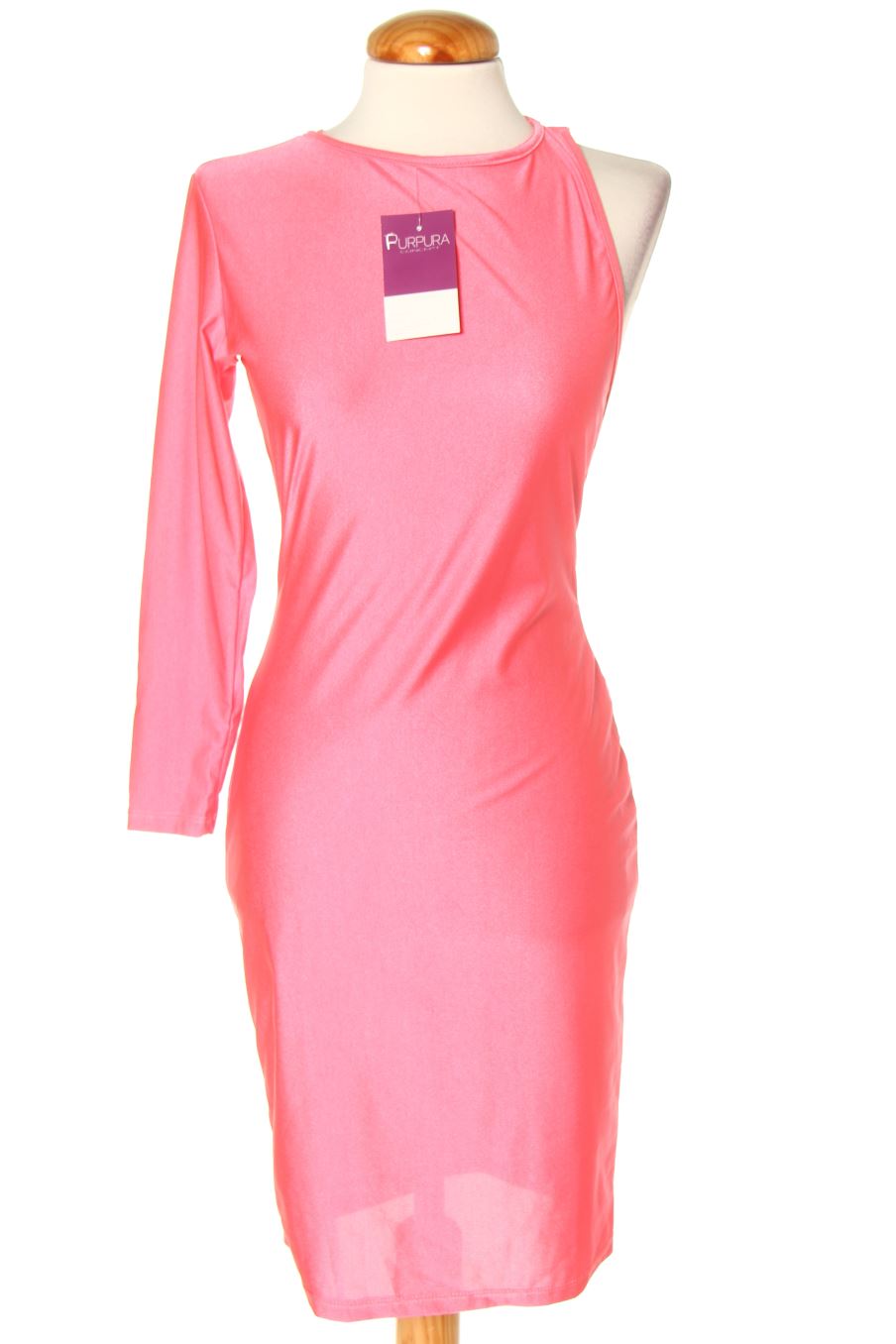 Robe casual Púrpura de la taille L, de couleur rose