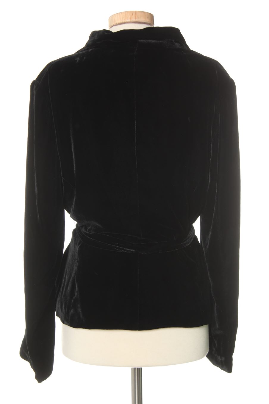 Blazer Amitié de la taille 44, de couleur noir de velours