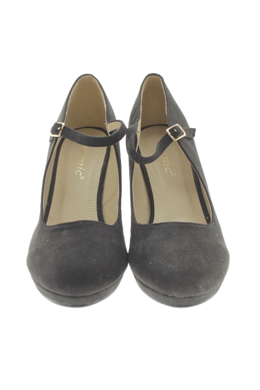 Zapatos de tacon de DANIC de la talla 39, de color negro de