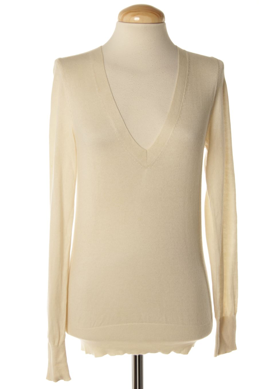 Jersey de Massimo Dutti de la talla M, de color beige