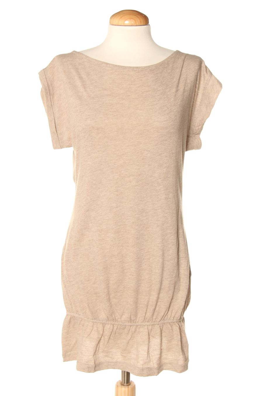 T-shirt Fishbone de la taille L, de couleur marron