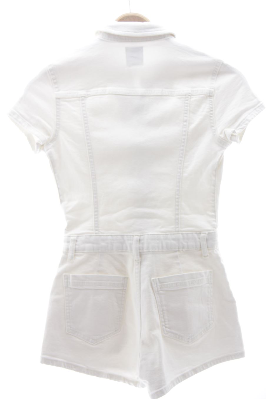 Combinaisons Bershka de la taille S, de couleur blanc de denim