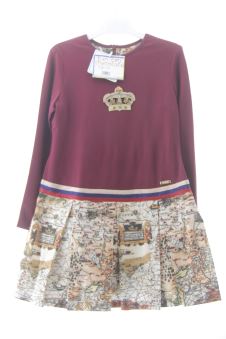 Aufwändiges Kleid 128 Pan con chocolate