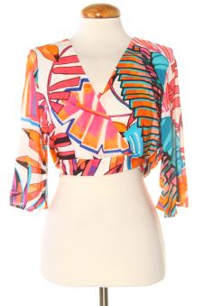 Blusa a maniche corte M Desigual, foto 1 di 2