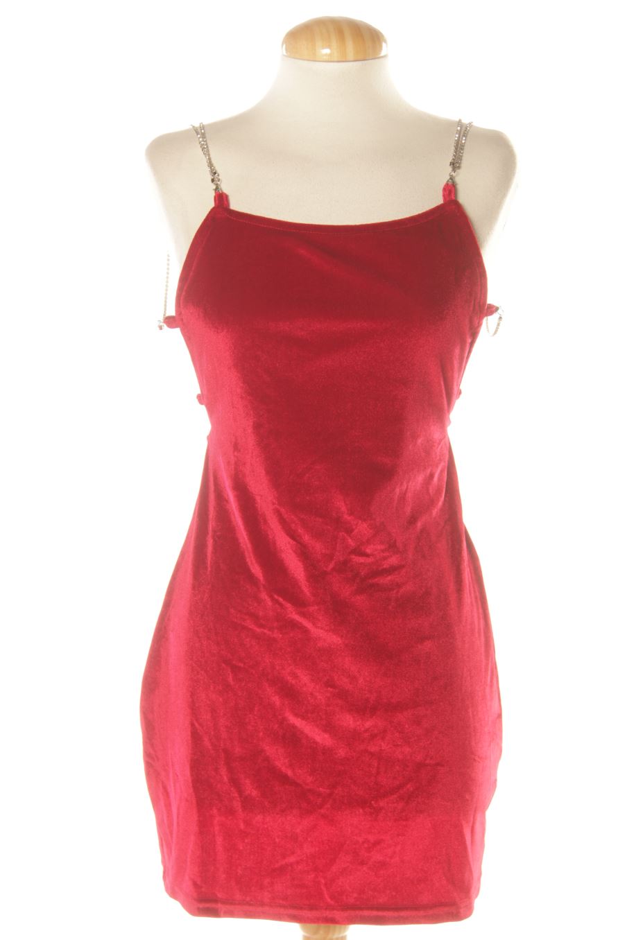 Robe PERCENTIL de la taille S, de couleur rouge de velours