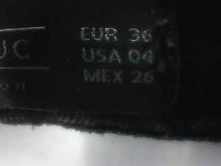 Jeans Trafaluc de la taille 36, de couleur noir de denim
