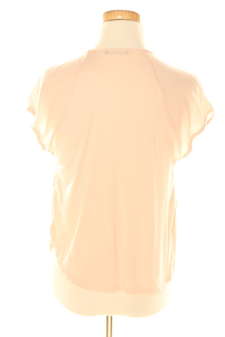 Blouse à manches courtes Zara de la taille S, de couleur rose