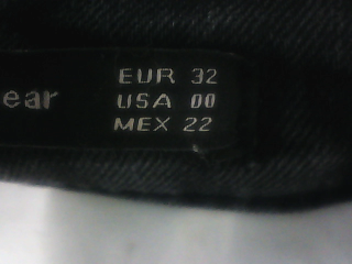 Jeans Trafaluc de la taille 32, de couleur bordeaux de denim
