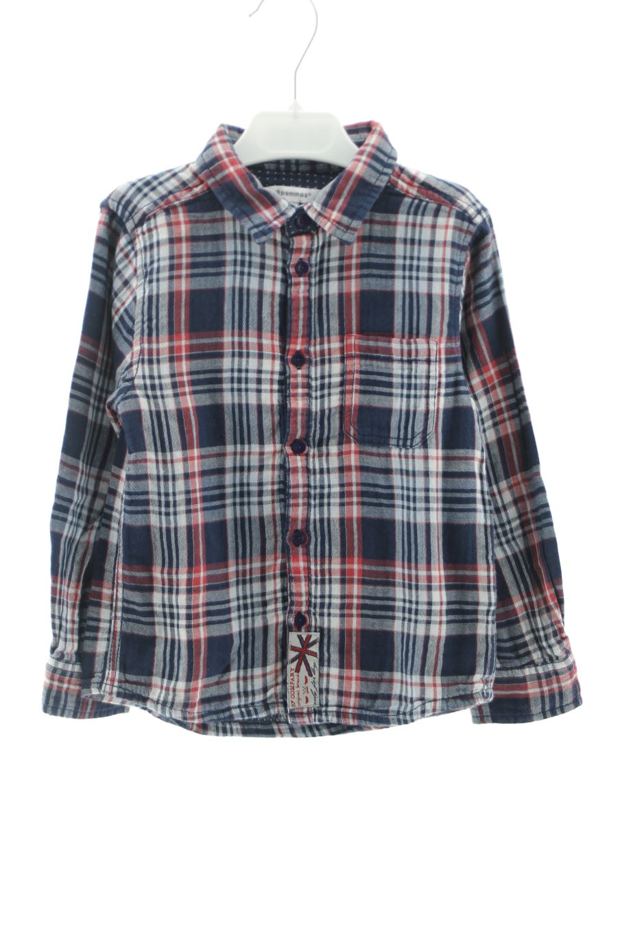 Chemise manches longues 3pommes de la taille 4 ans de seconde main