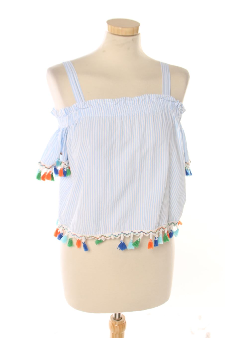 Blouse à manches courtes Lili & Lala de la taille S, de couleur rayures