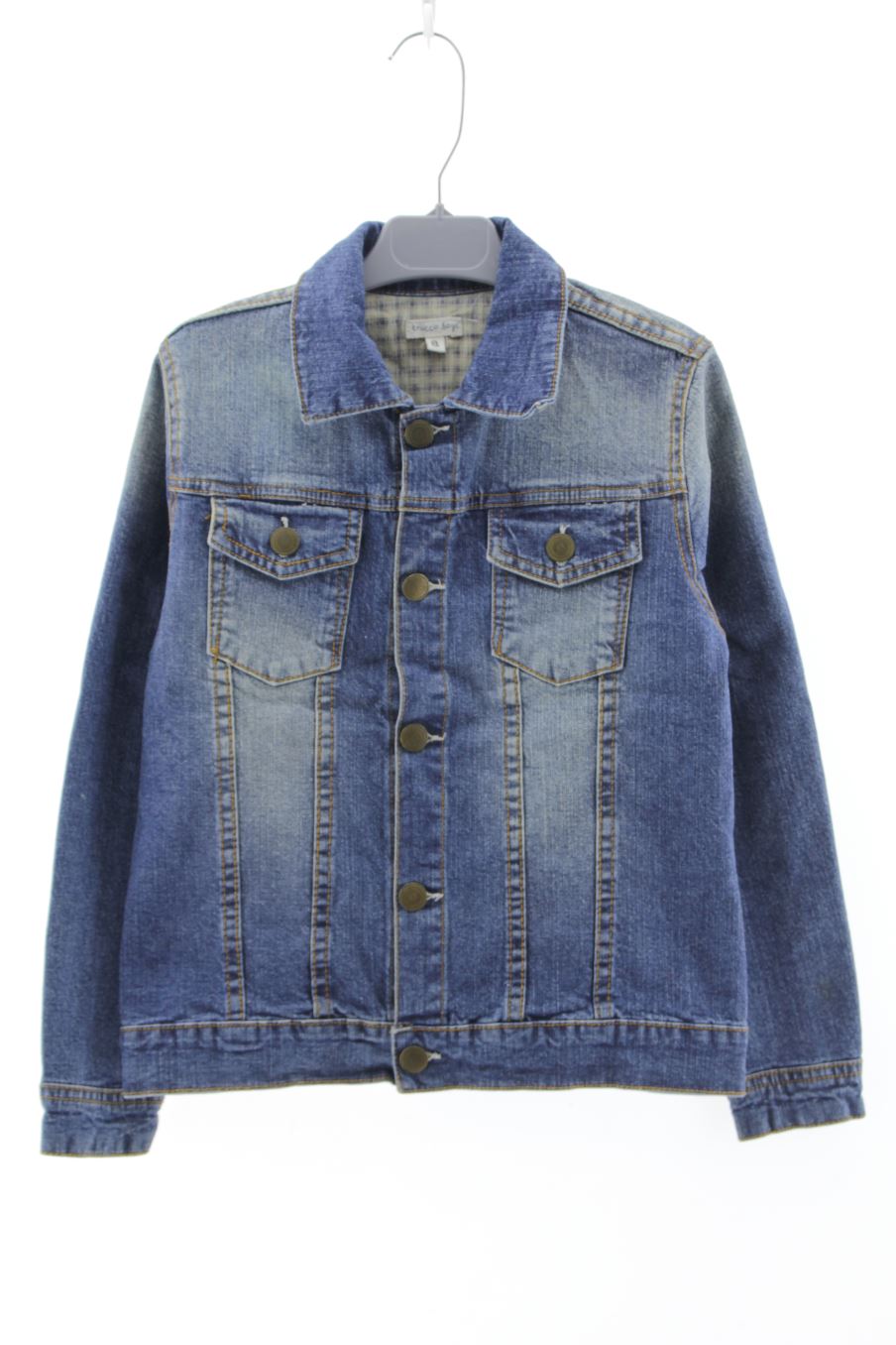 Blouson Trucco de la taille 8 ans de denim de seconde main