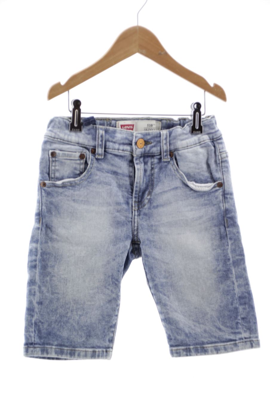 Vaquero corto de Levi's de la talla 8 años de denim de segunda mano