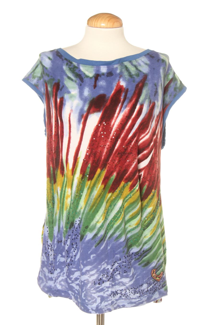 Camiseta sin mangas de Adolfo Dominguez de la talla M, de color estampado
