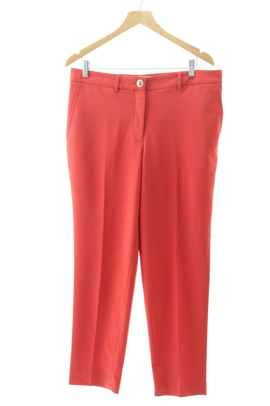 Pantalón de Purificación García de la talla 44, de color rojo