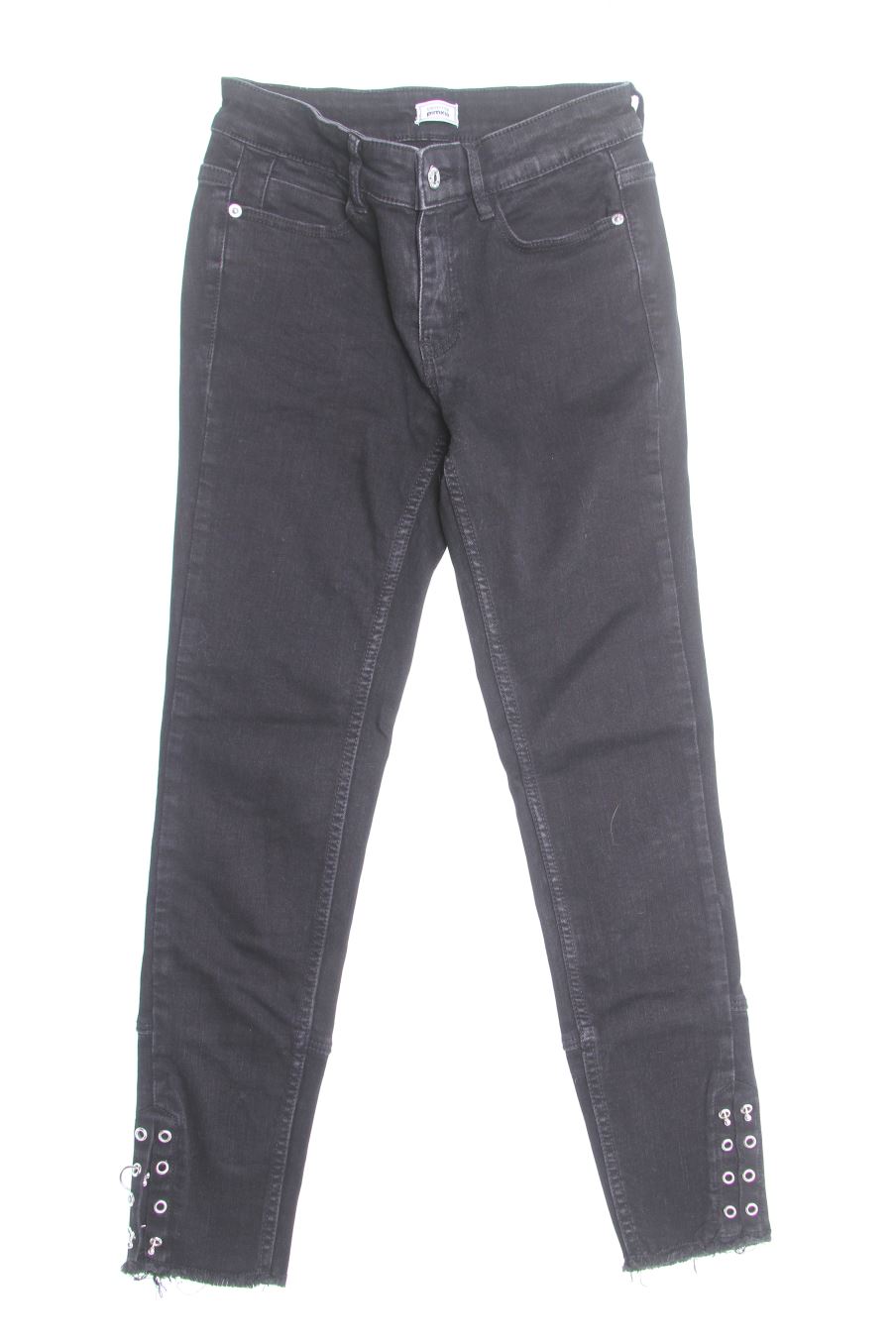 Jeans von Pimkie Größe 34, Farbe Schwarz, aus Jeanskleidung für