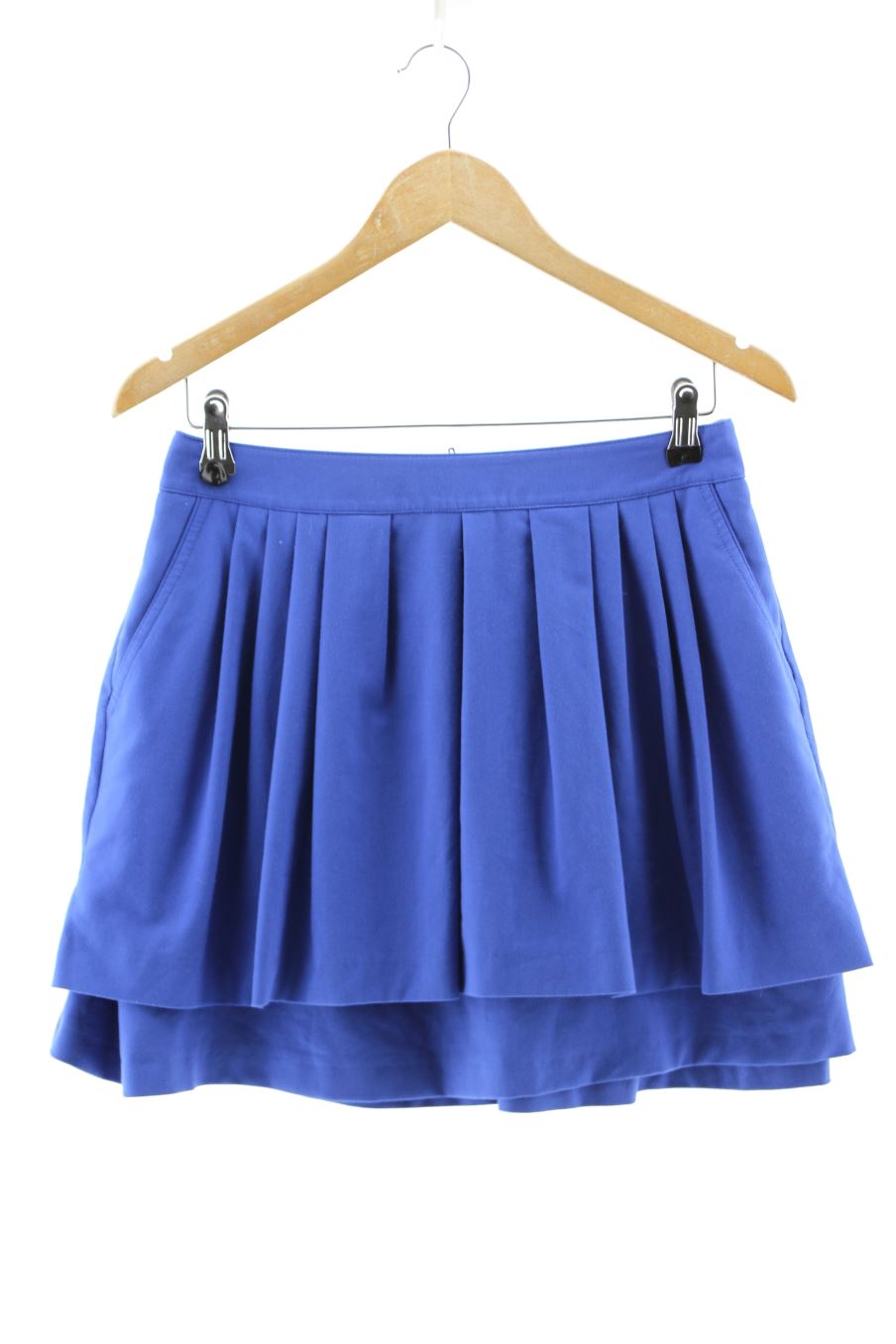 Falda de H&M de la talla 38, de color azul