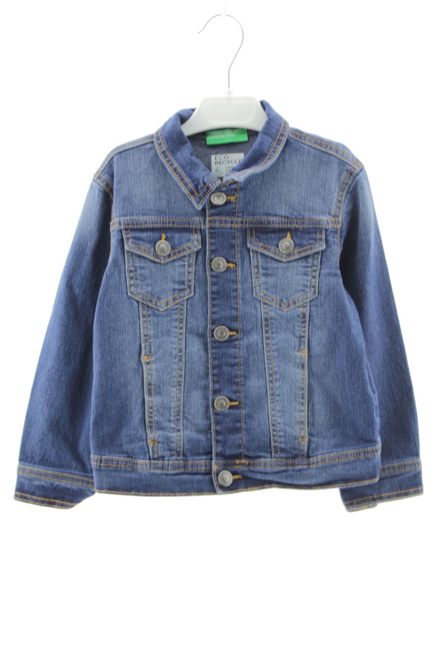 Blouson Benetton de la taille 4 ans de denim de seconde main