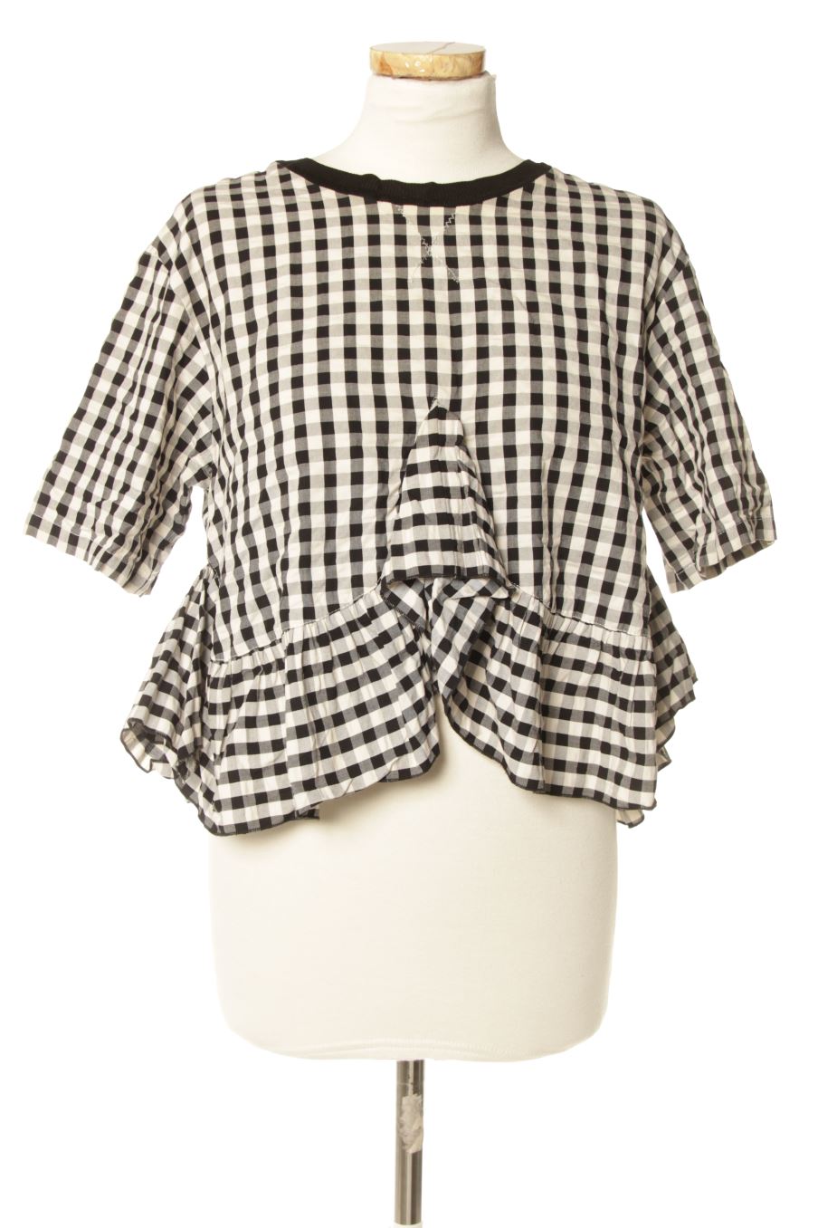 Blouse à manches courtes BIMBA Y LOLA de la taille M, de couleur carreaux