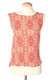 Blusa a maniche corte 36 Springfield, foto 1 di 2