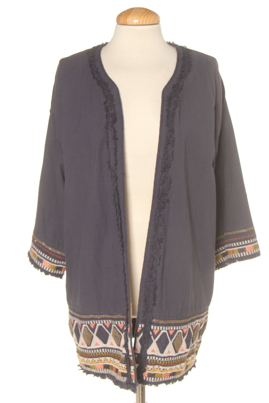 Kimono de Parfois de la talla M, de color azul marino