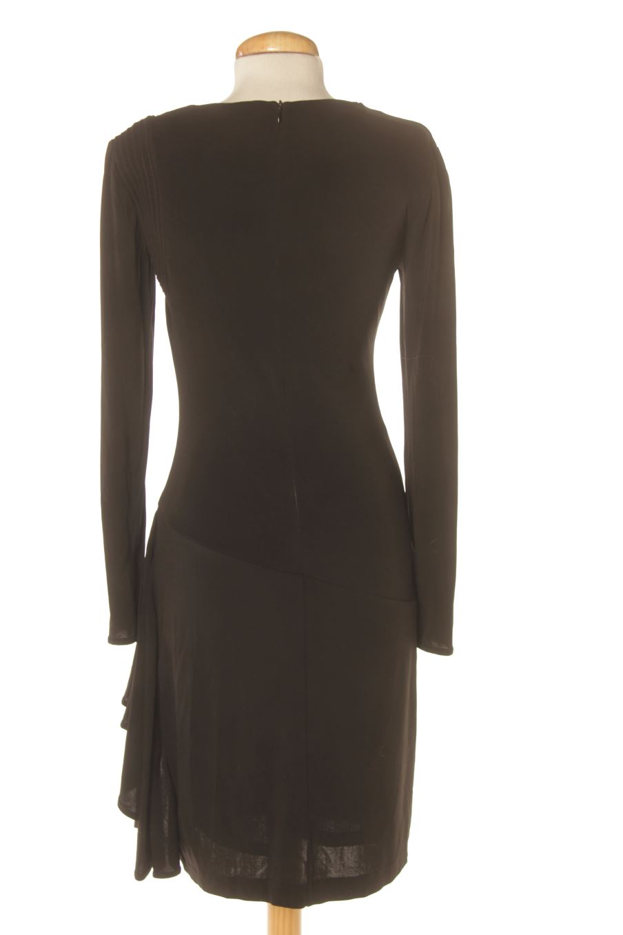 Vestido elegante de Mango de la talla S, de color negro