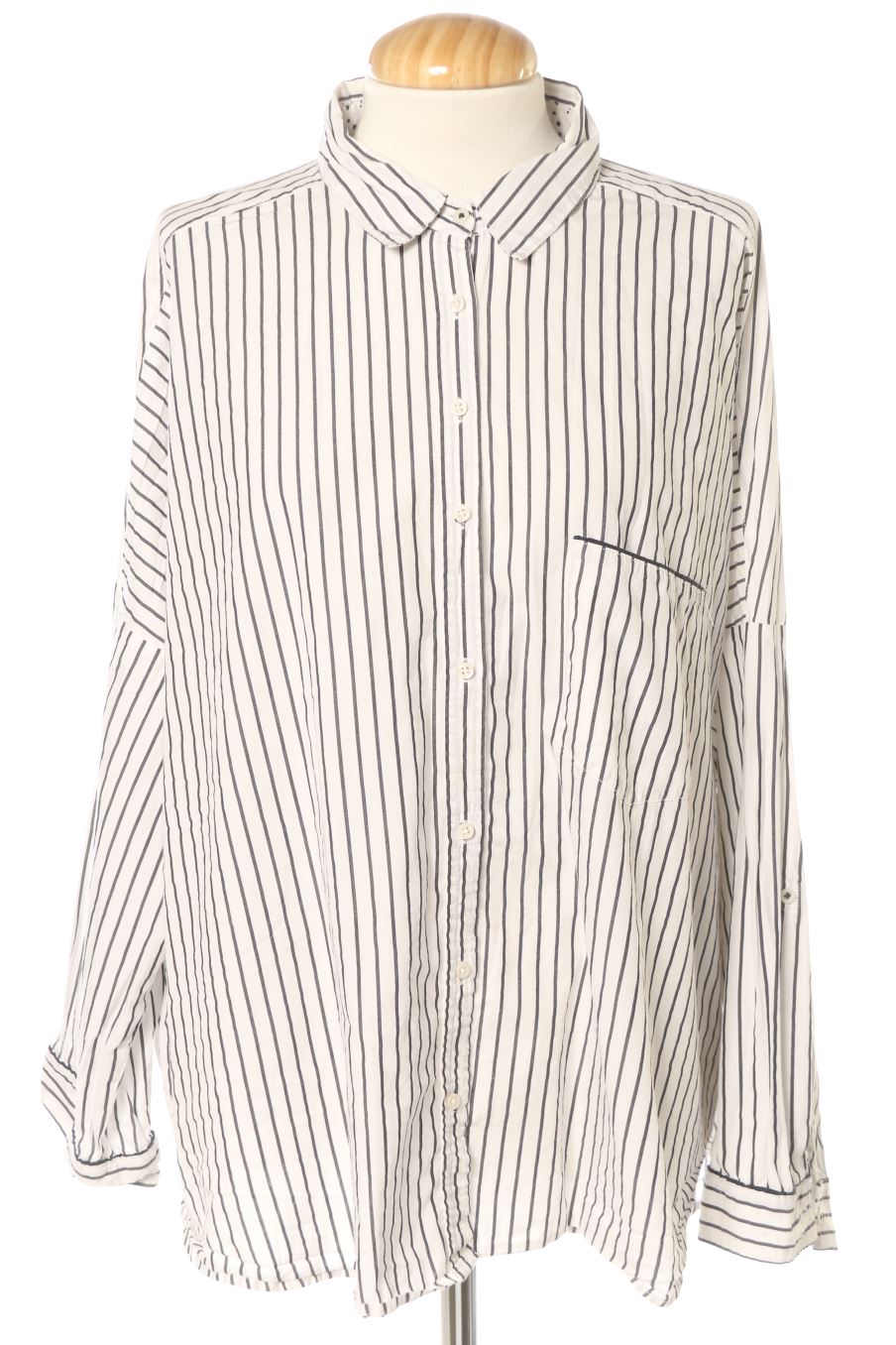 Chemise Zara de la taille XL, de couleur rayures