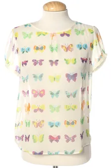 Kurzärmelige Bluse S Zara, Foto 1 von 2