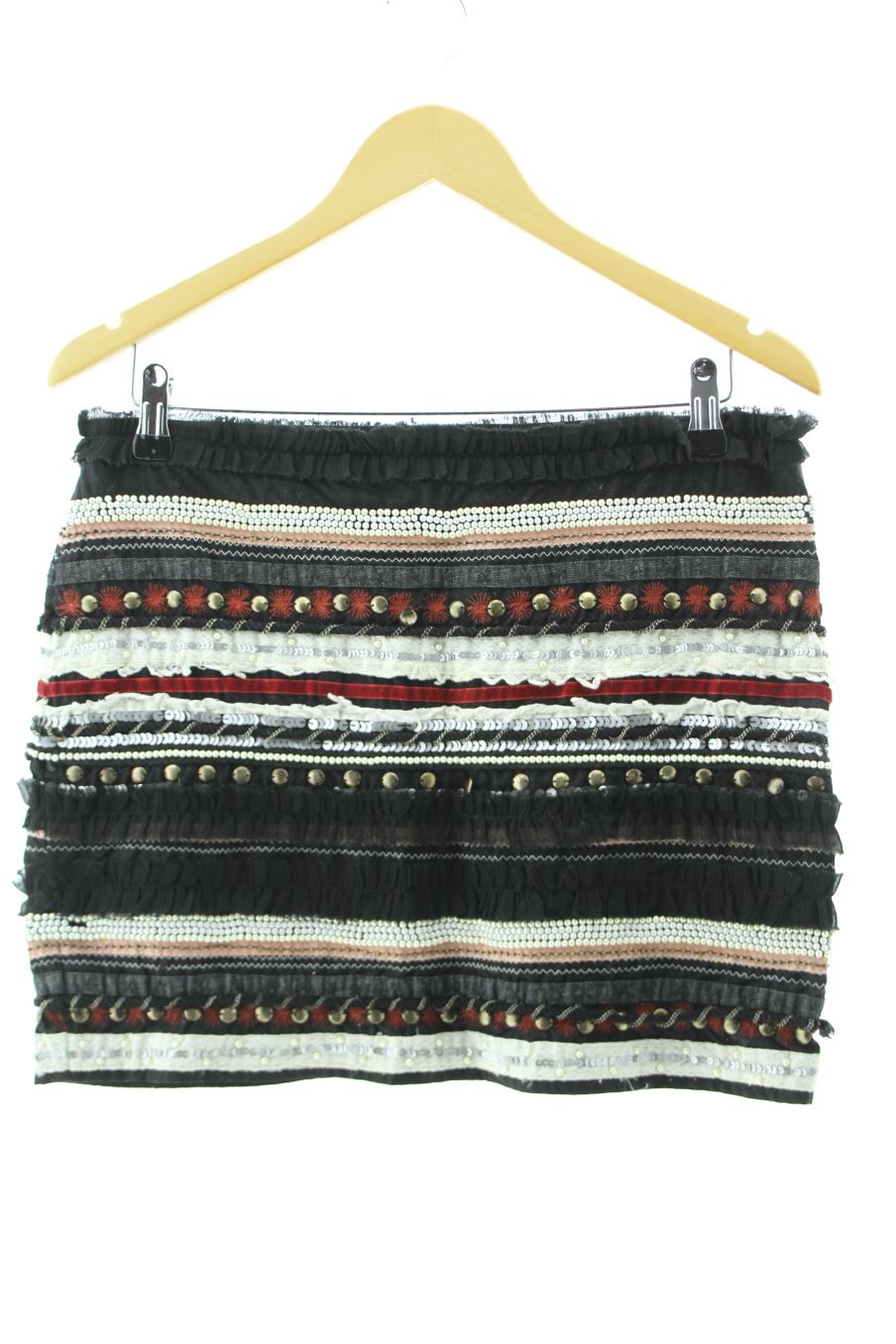Jupe Bershka de la taille 36, de couleur imprimés