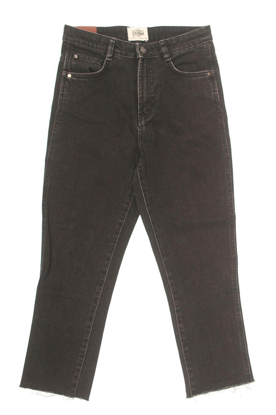 Jeans Trf (ZARA) de la taille 34, de couleur noir de denim