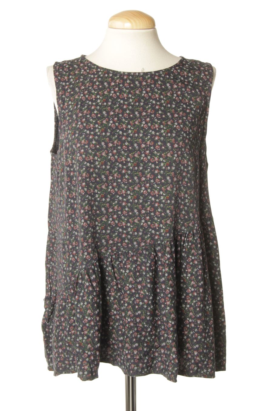 Top Valentina de la taille L, de couleur fleurs