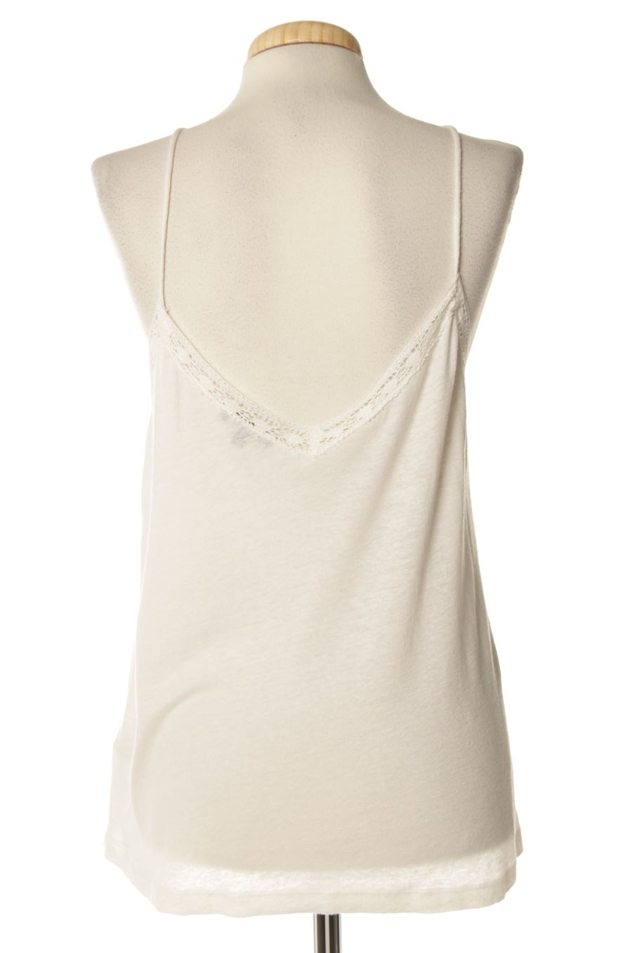 Top de Massimo Dutti de la talla M, de color beige