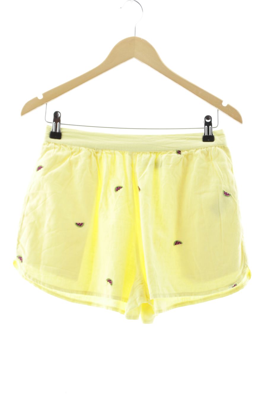Pantalón corto de PERCENTIL de la talla S, de color amarillo