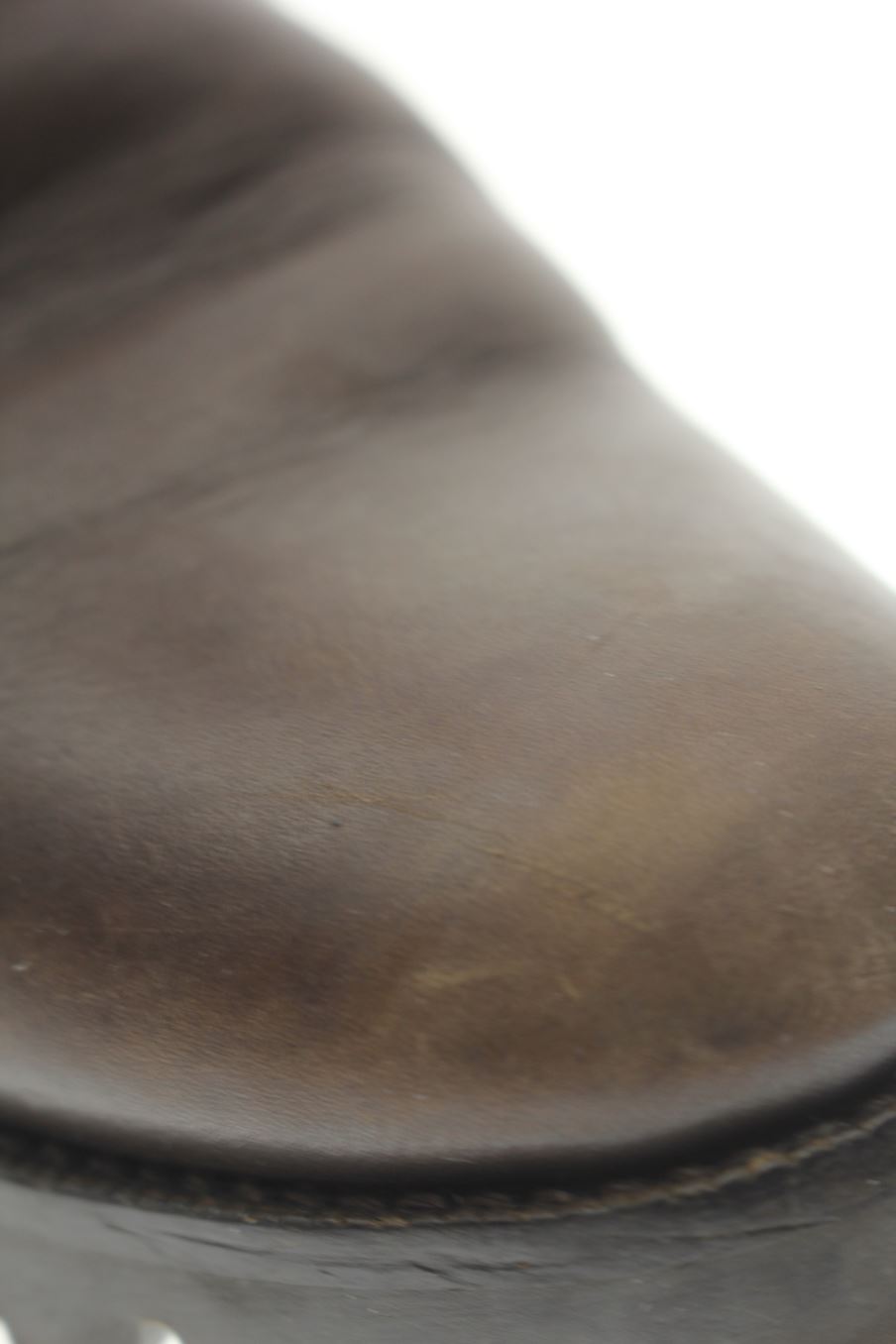 Botines de Uterqüe de la talla 37, de color marrón de