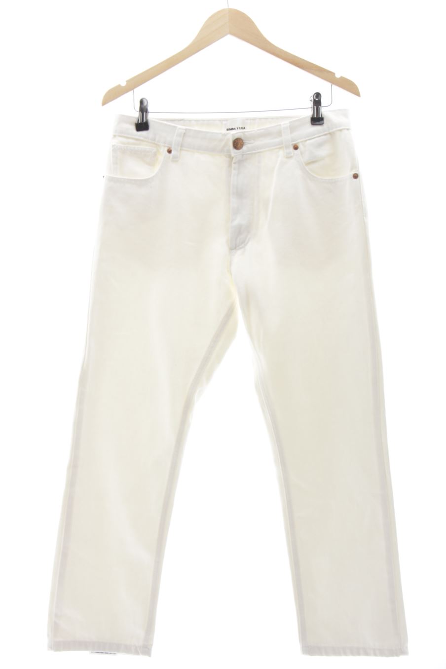 Jeans BIMBA Y LOLA de la taille 40, de couleur beige de denim