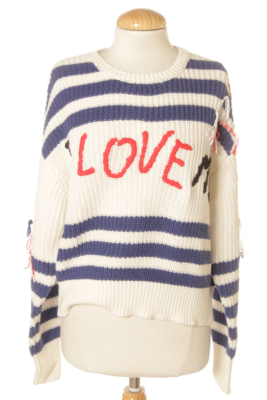 Maglione de Desigual de la talla M, de color righe
