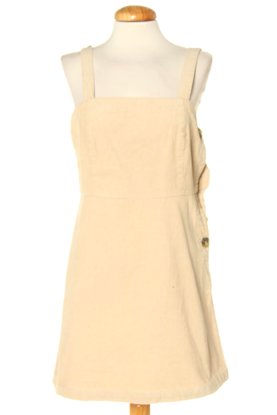 Robe casual Mango de la taille S, de couleur beige