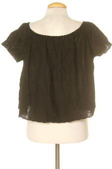 Blouse à manches courtes L ZARA TRAFALUC