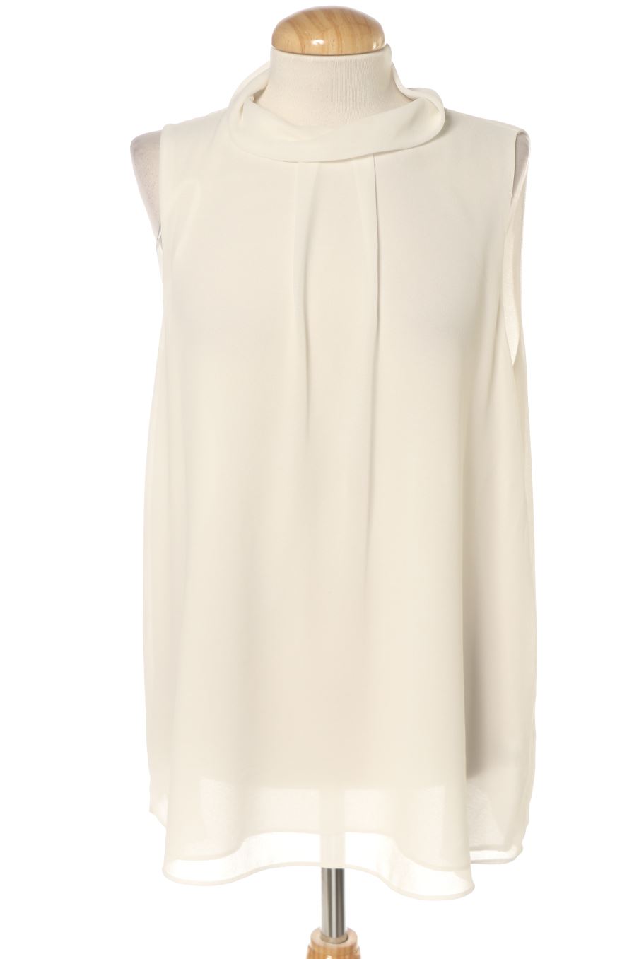 Top Naked Zebra de la taille L, de couleur blanc