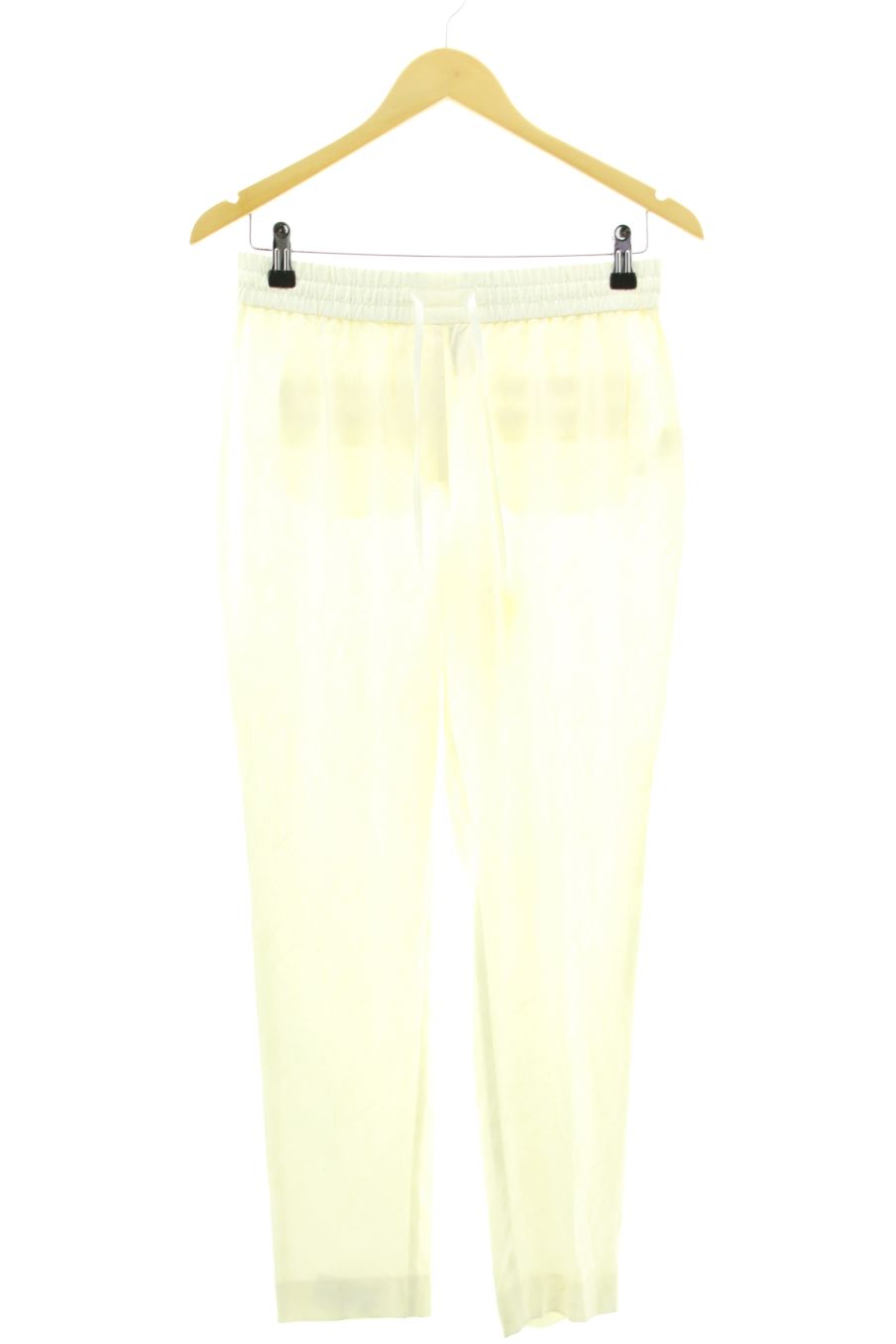 Pantalones de H&M de la talla 36, de color beige