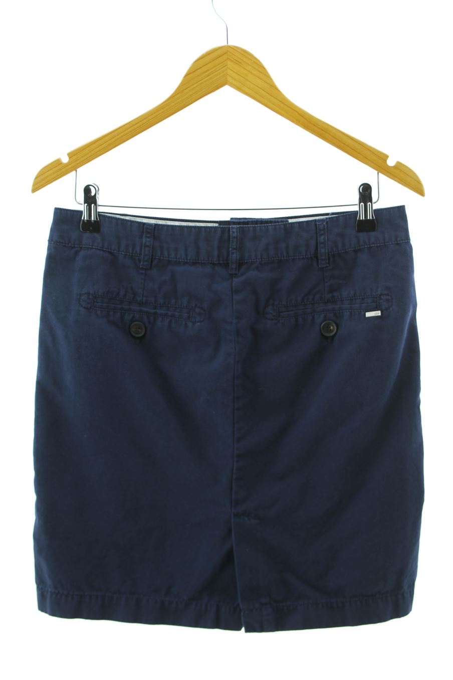 Jupe Mango de la taille 38, de couleur bleu marine