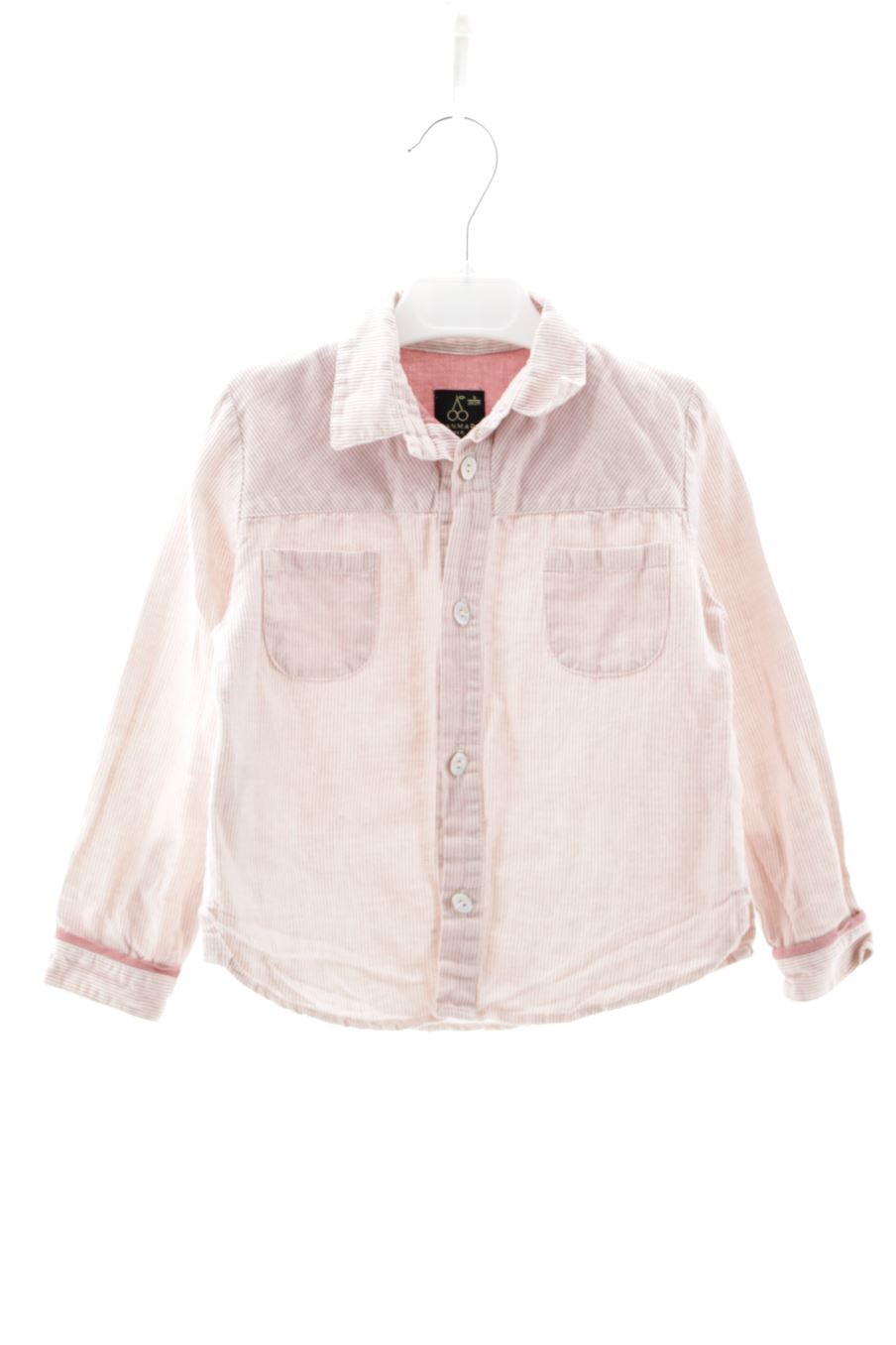 Chemise manches longues Sanmar de la taille 3 ans de seconde main