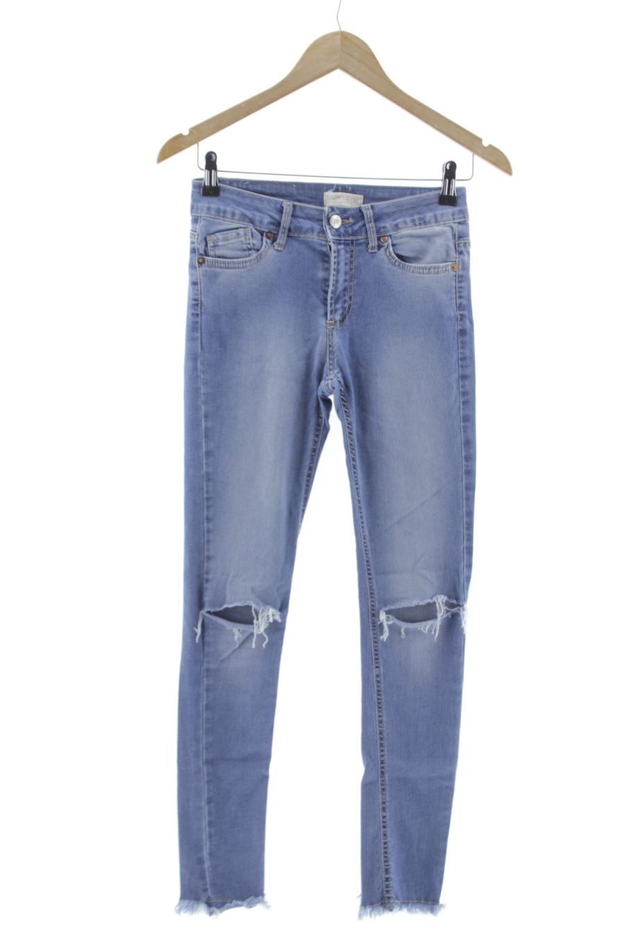 Jeans Brownie de la taille XS, de couleur bleu de denim