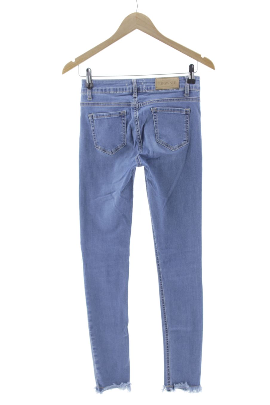 Jeans Brownie de la taille XS, de couleur bleu de denim